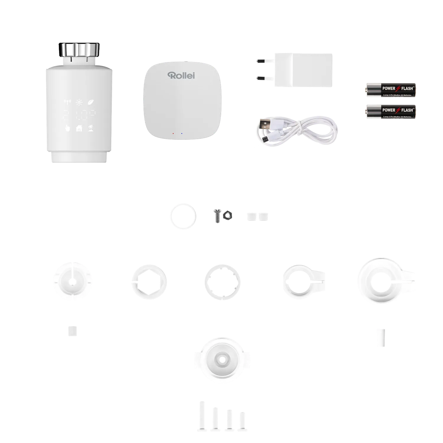 Rollei termostato smart kit centralina ZigBee app