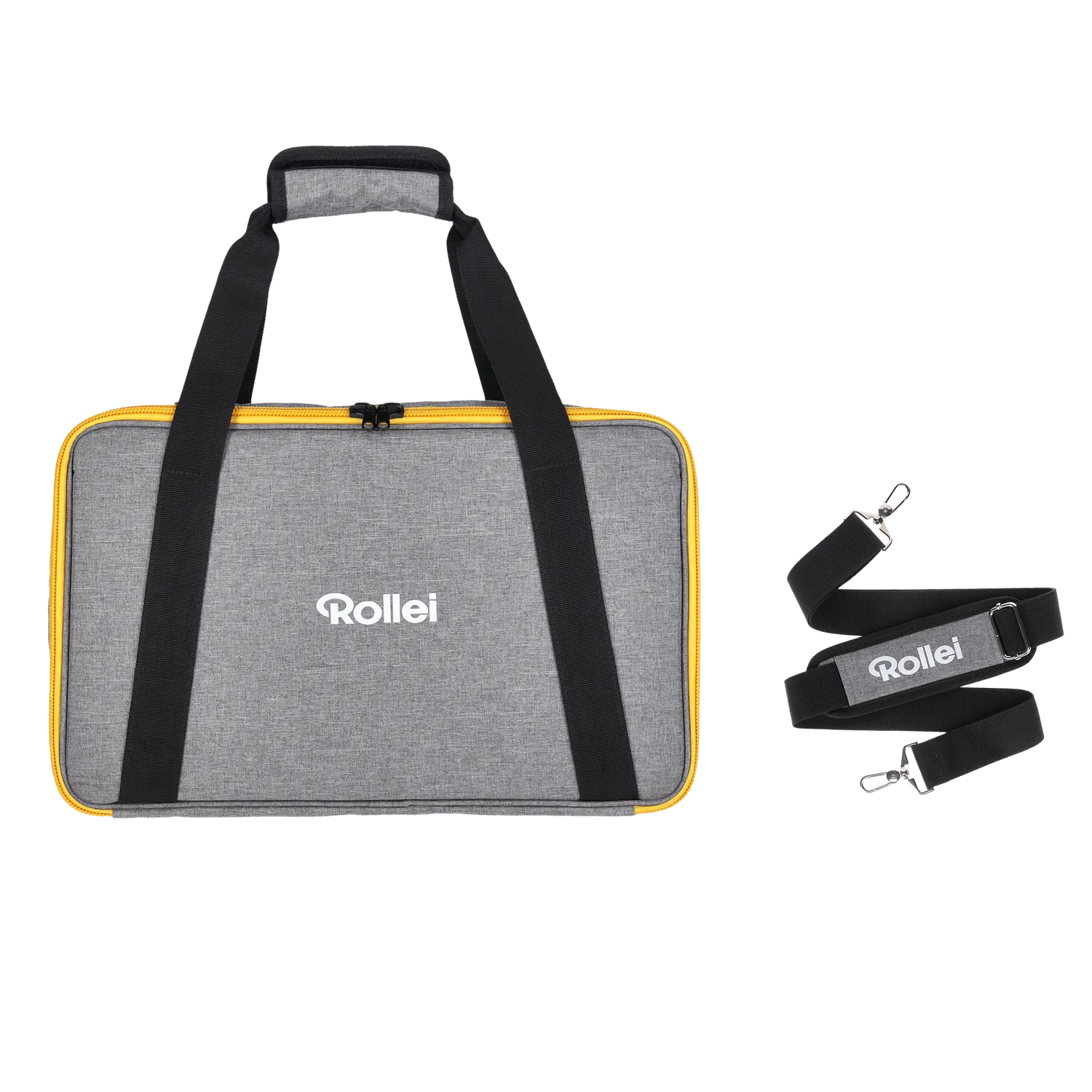 Rollei Candela 220 borsa luce LED grigia imbottita
