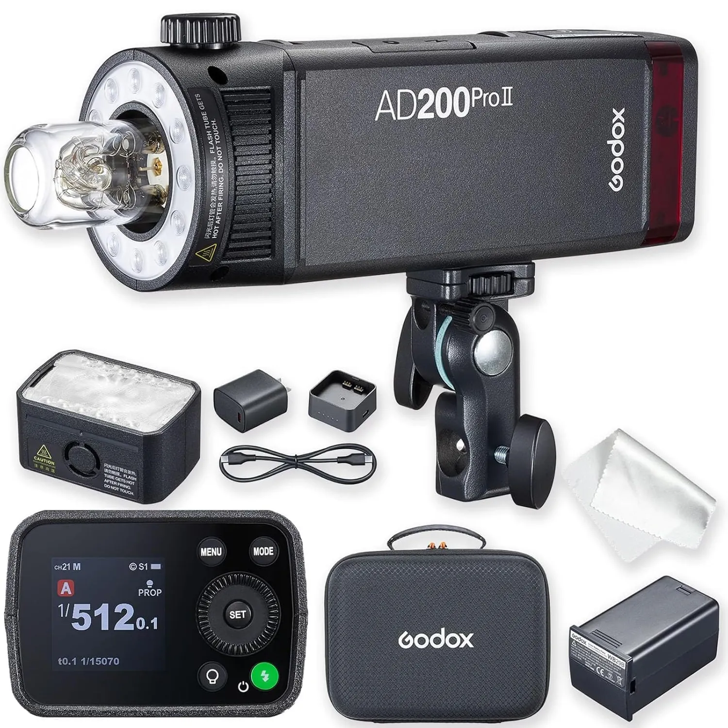 Godox AD200Pro II flash portatile TTL HSS BiColor