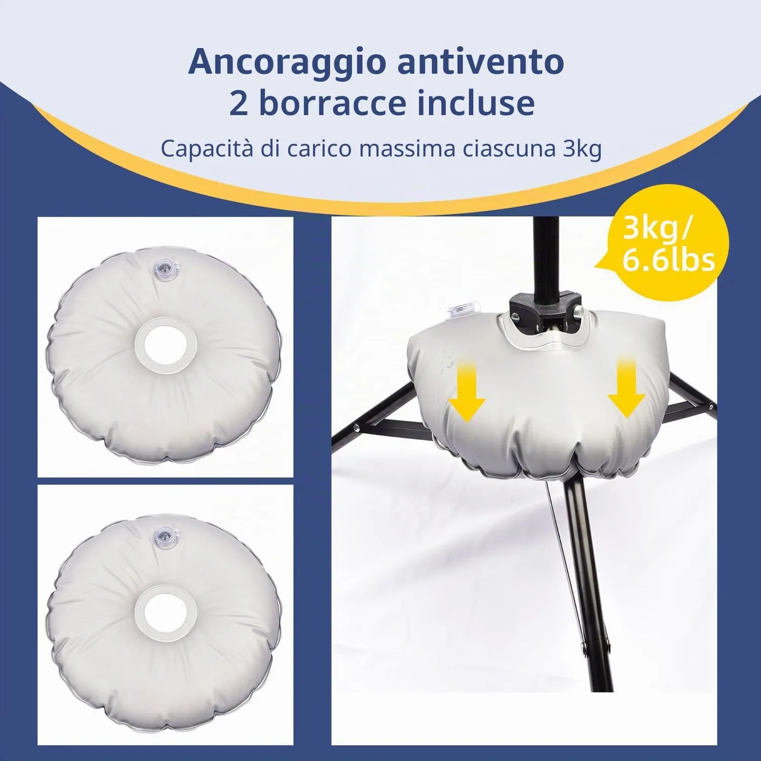 Yanuoda kit supporto sfondo fotografico 2,6x3m
