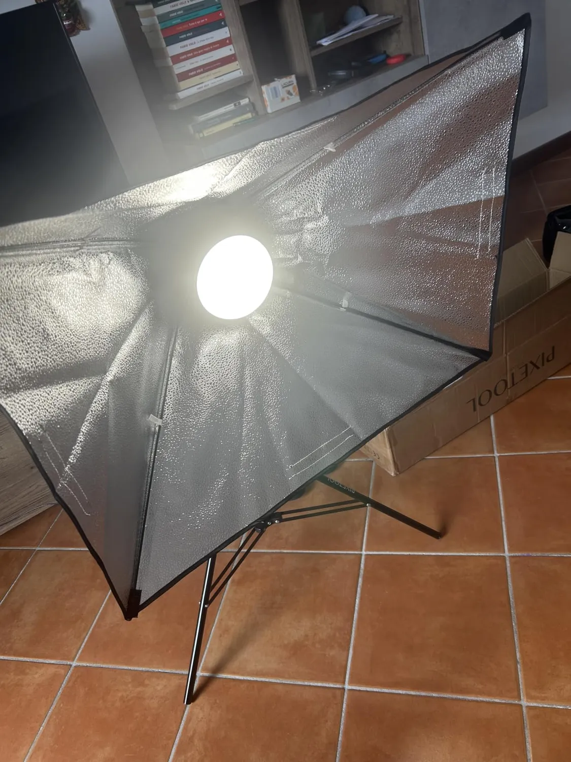 Pixetool Set Softbox 50x70 cm 2 Pezzi Luce Tricolore