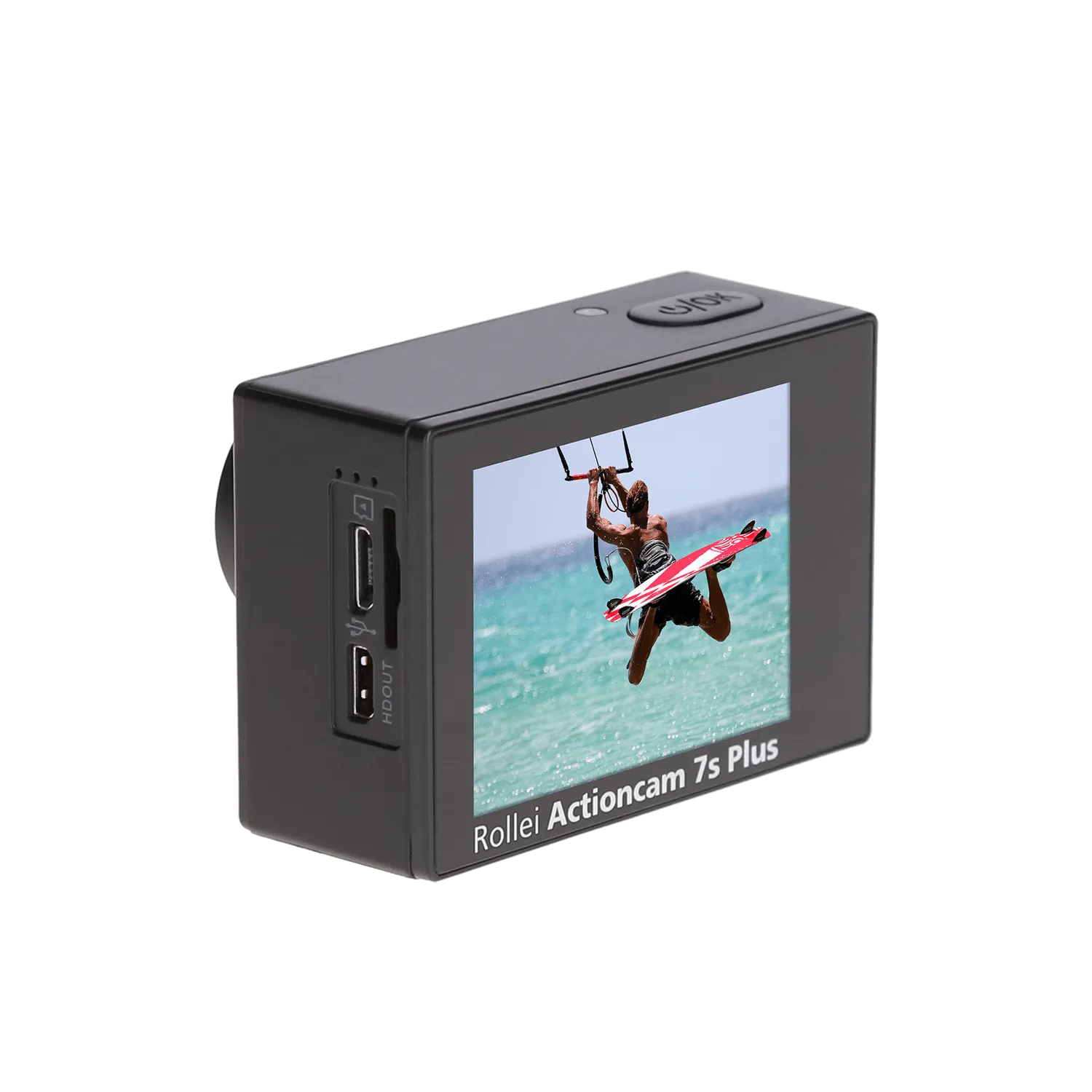 Rollei 7s Plus action cam 4K con custodia subacquea