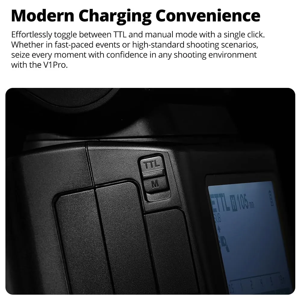 Godox V1Pro F Flash testa tonda Fujifilm con SU-1