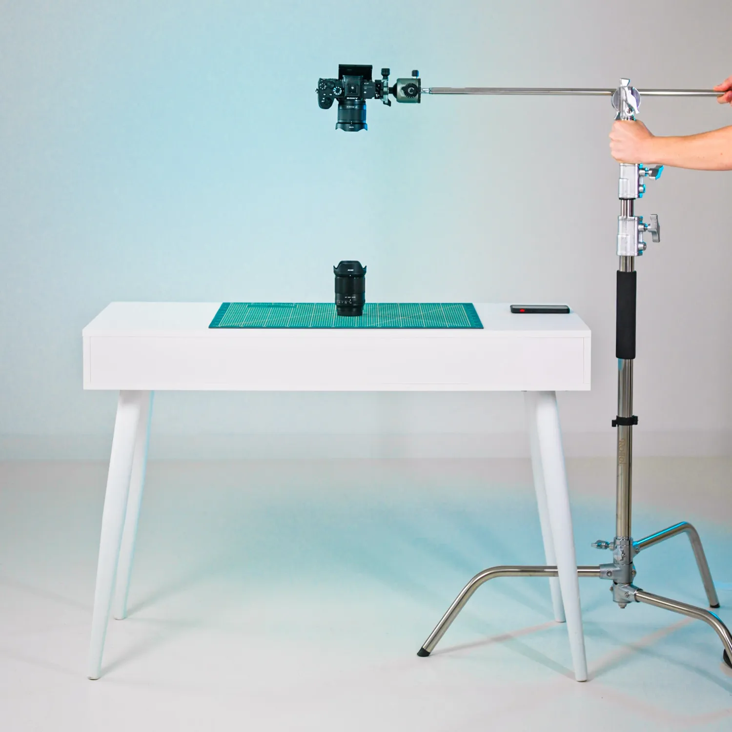 Rollei Studio C-Stand stativo a giraffa 3,59 m 15 kg