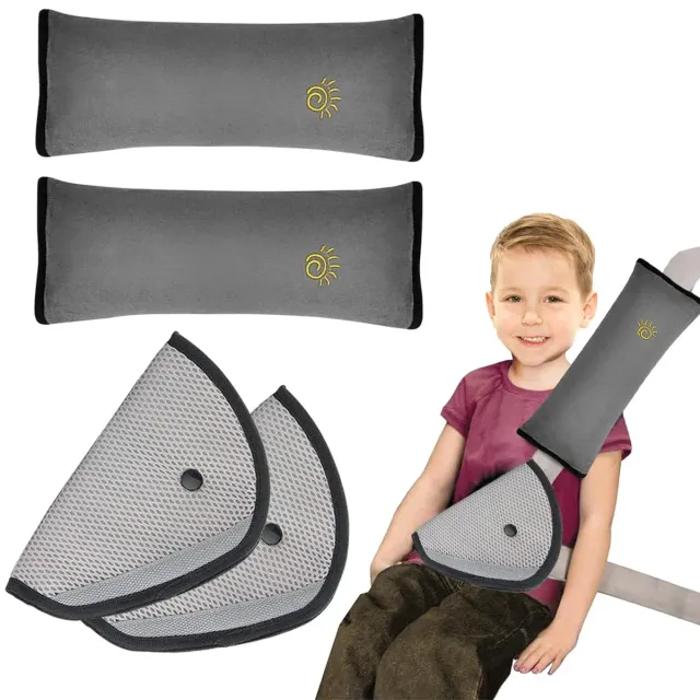 FGen cuscino cintura auto bambini 2 pezzi collo