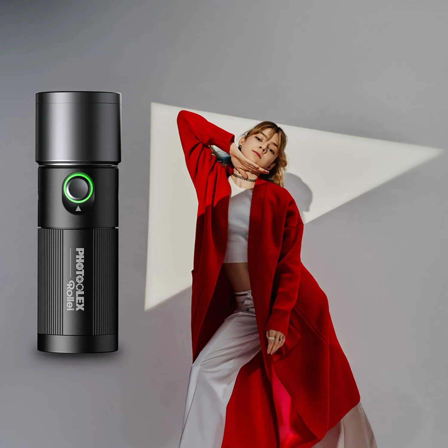 Rollei Photoolex Gobo Light luce LED effetti 10W 19 gobo