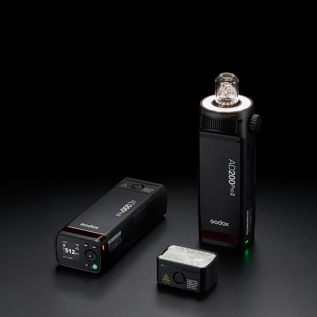 Godox AD200Pro II flash esterno TTL 200Ws tasca
