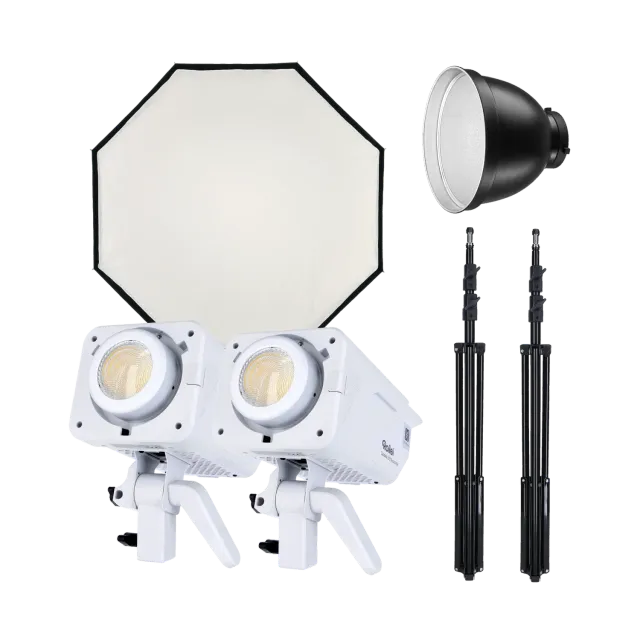 Rollei Candela 200 Studio bundle luce continua 2x RGB