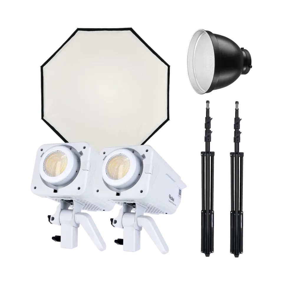 Rollei Candela 200 Studio bundle luce continua 2x RGB