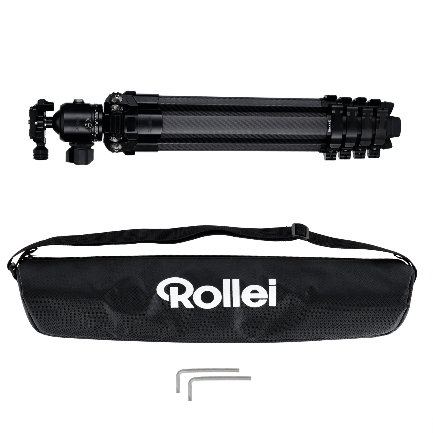 Rollei Lion Rock Traveler Pro treppiede 160cm 20kg nero
