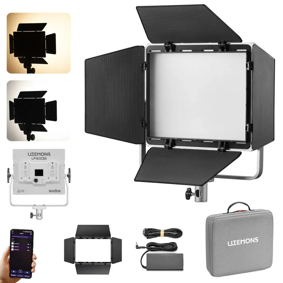 Godox LP400BI Pannello LED 36W Bicolor 2800-6500K