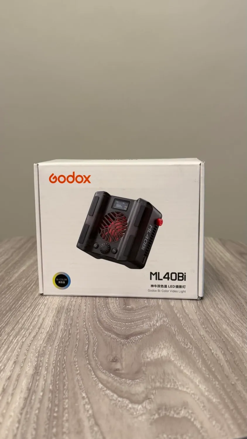 Godox Knowled ML40Bi Luce LED Video Bi-Color Palmare
