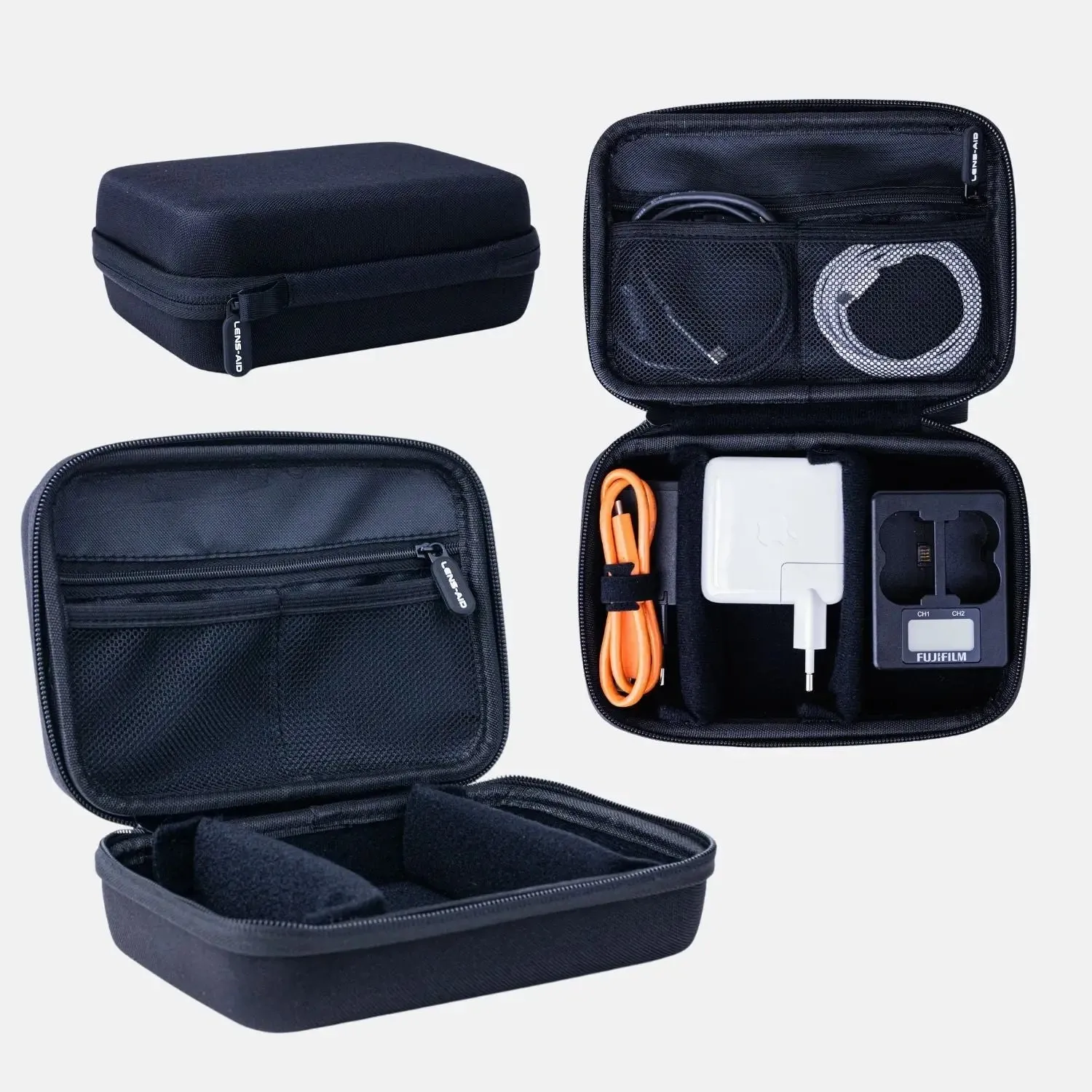 LENS-AID Tech Organizer Hardcase Custodia S 19,5x14 cm