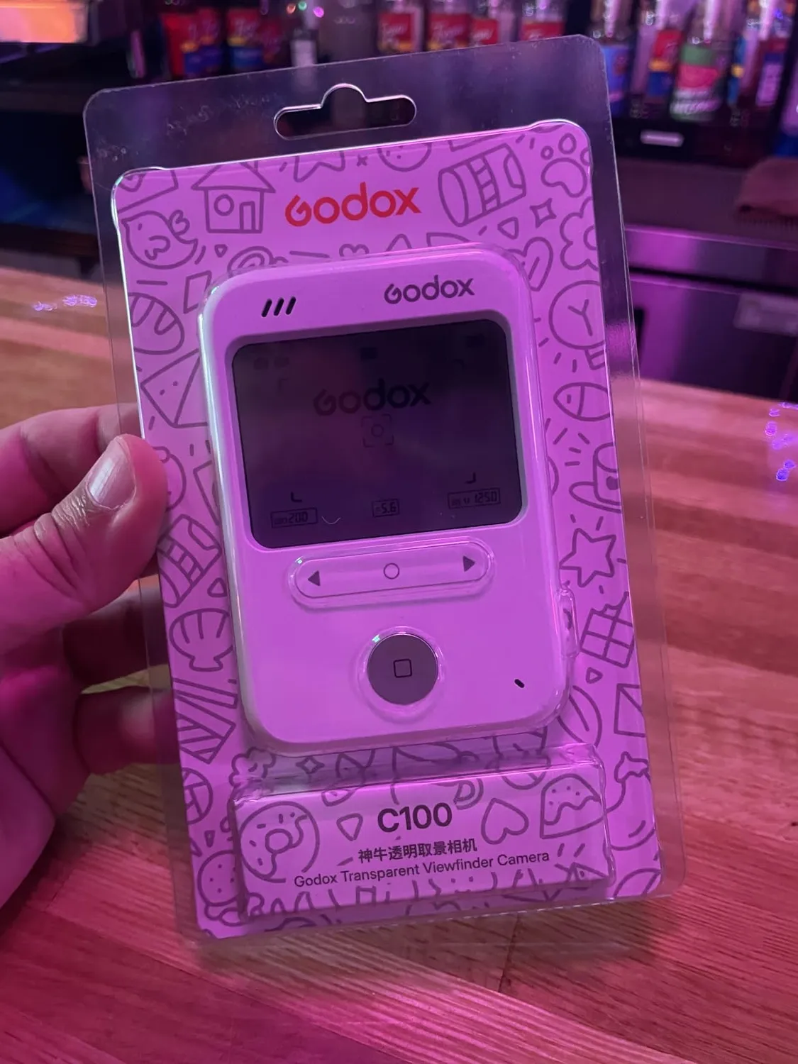 Godox C100 misuratore luce mirino HUD 65 g
