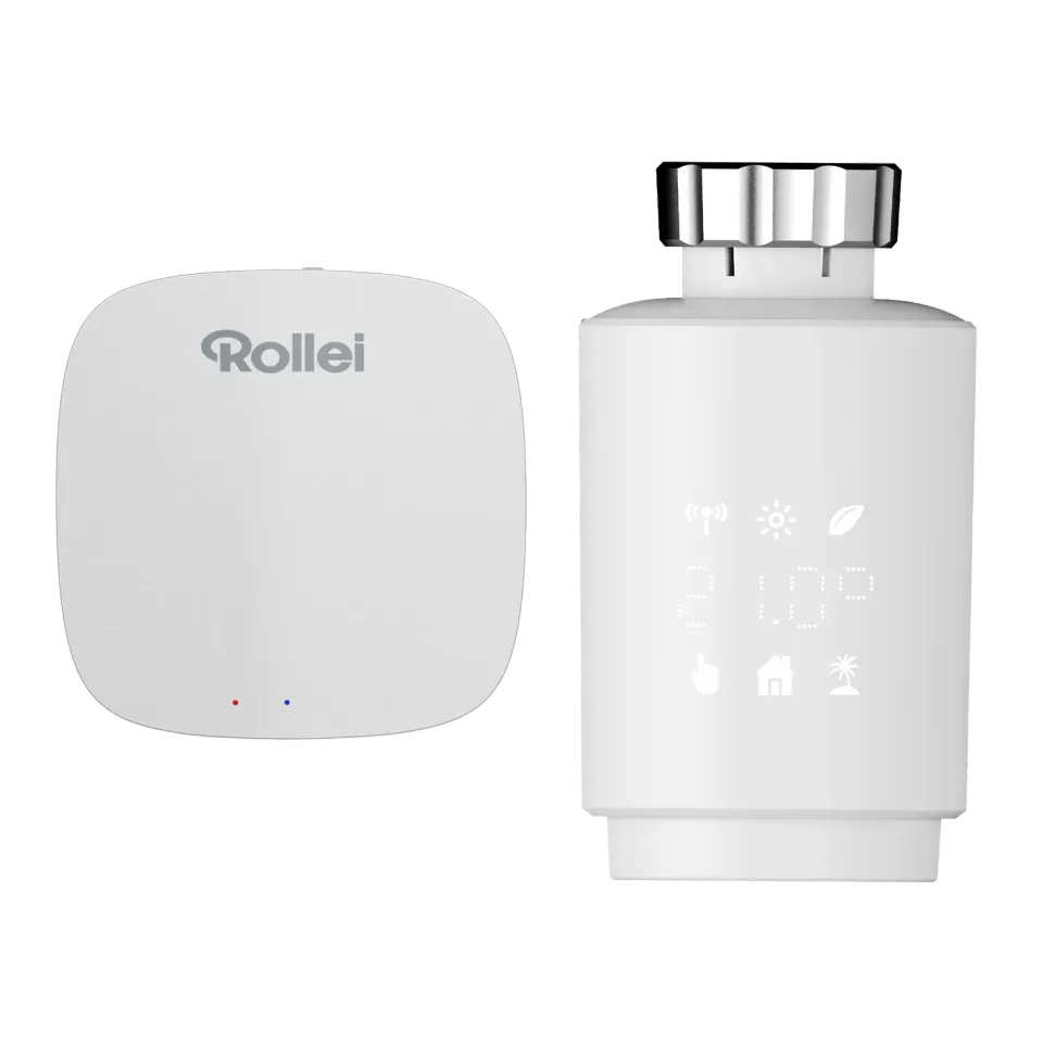 Rollei termostato smart kit centralina ZigBee app