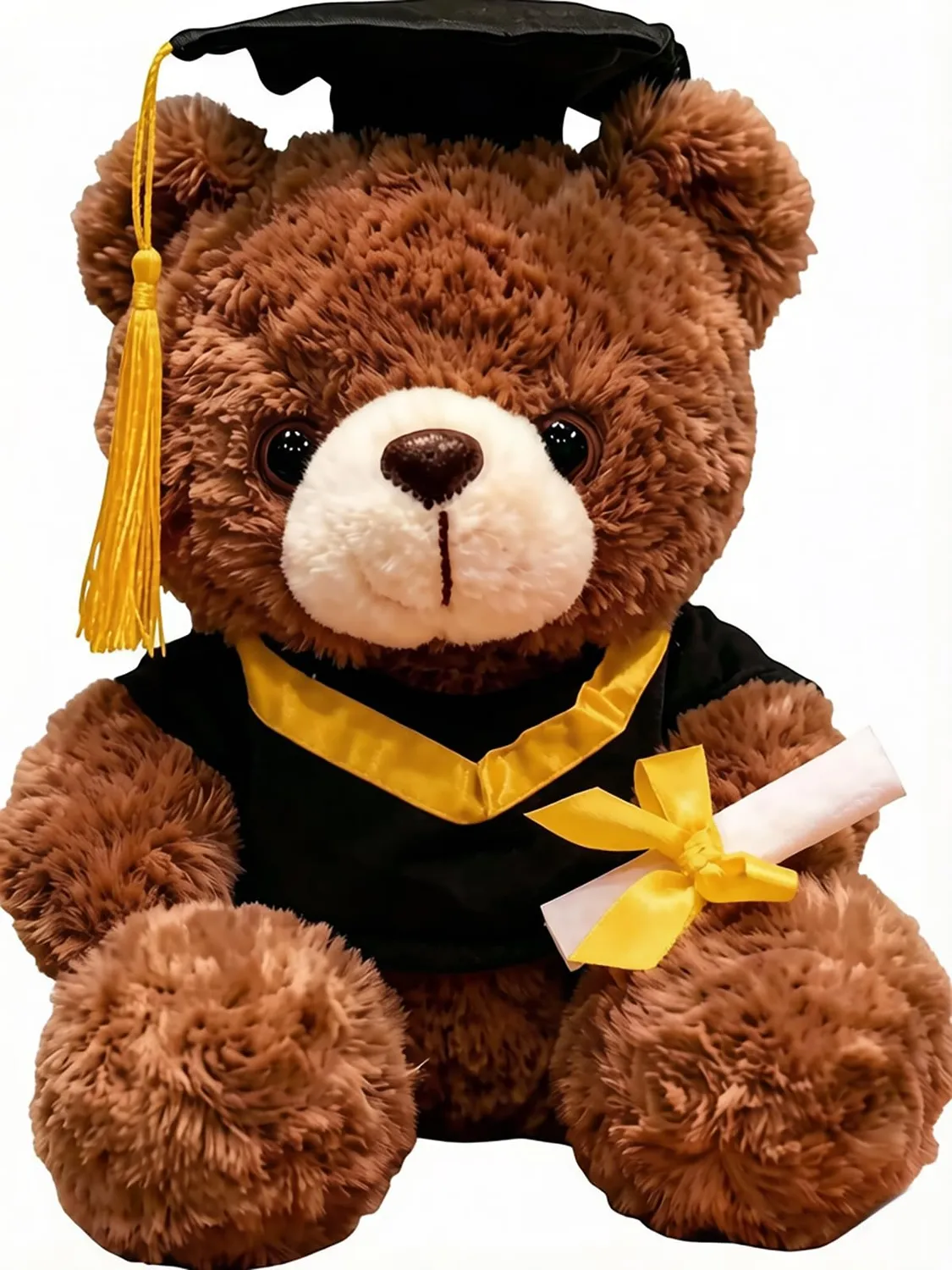 FGen Orsacchiotto Laurea Peluche 23 cm Grigio