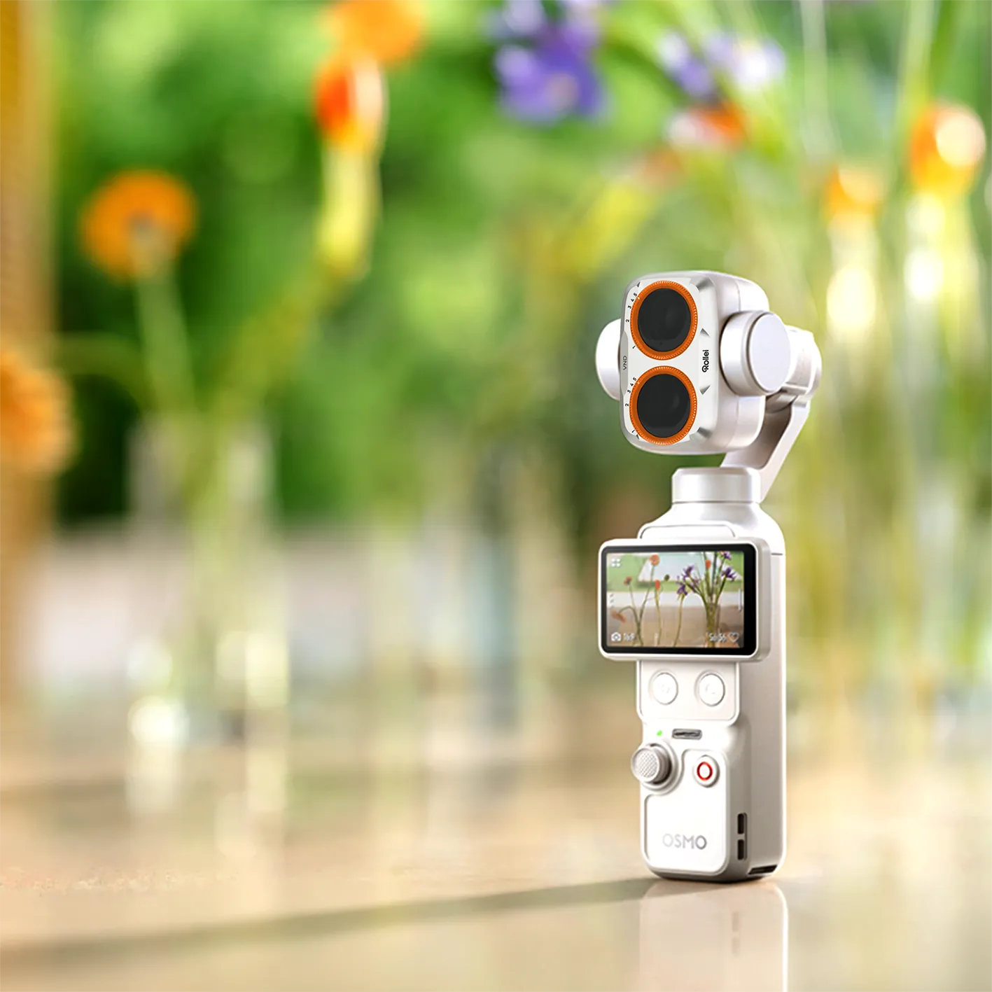 Rollei Set filtri DJI Osmo Pocket 4 Pro CPL VND Mist nero