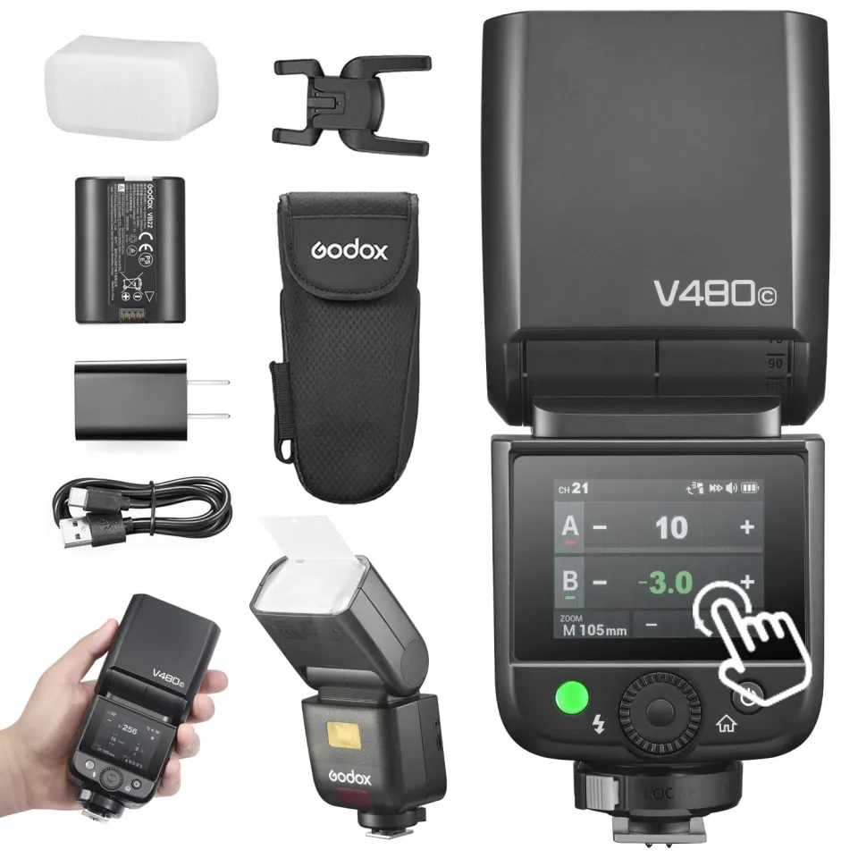 Godox Knowled V480C Flash TTL per Canon con HSS