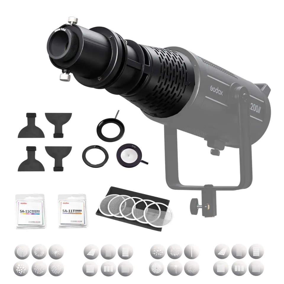 Godox SA-17 Kit Proiettore SA-P Luce LED Bowens