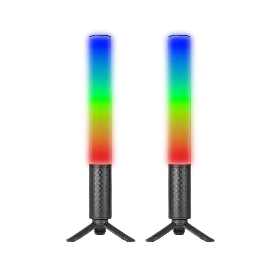 Rollei Lumis Glow RGB bastone luce LED 20W 2 pezzi