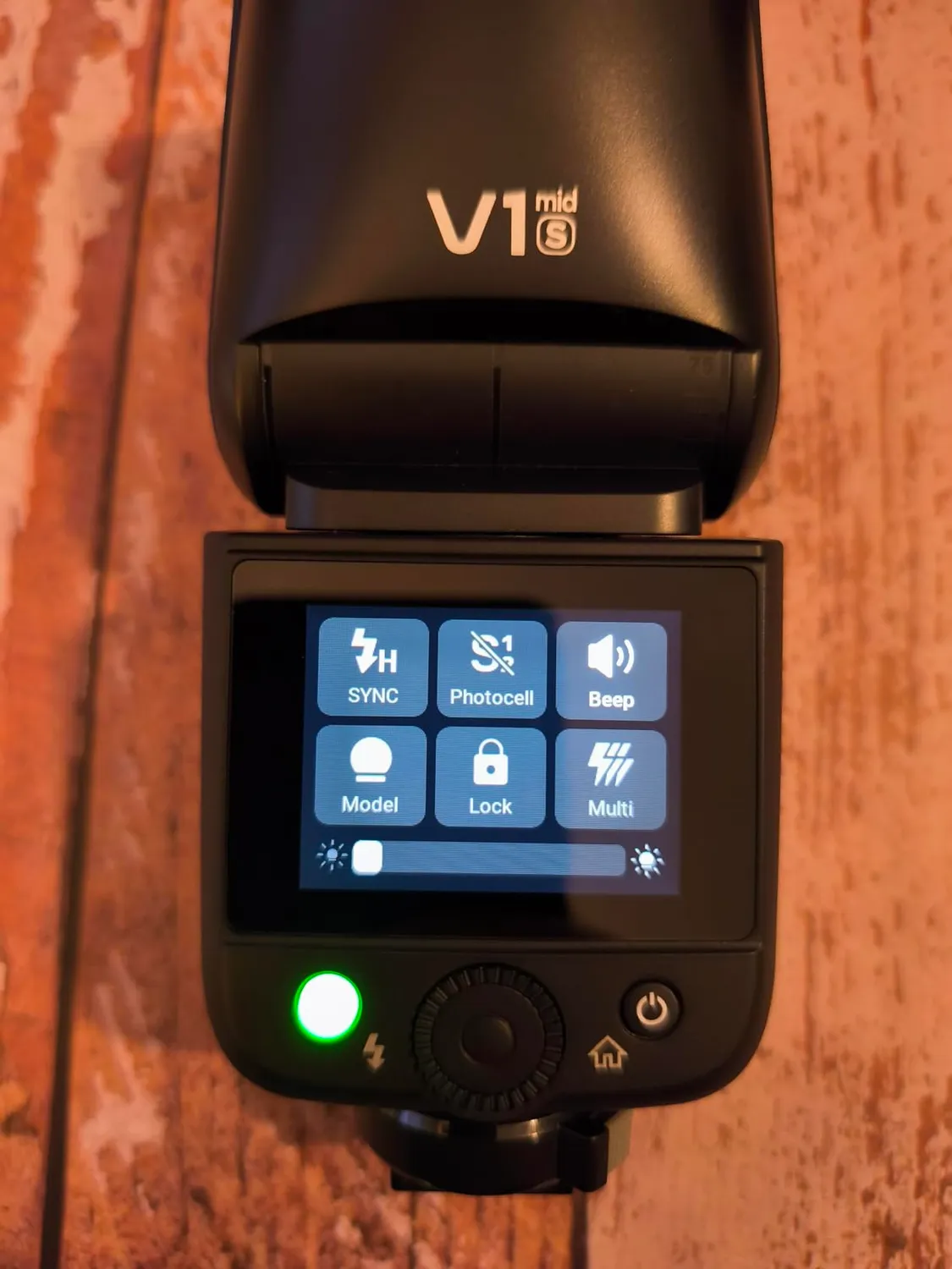 Godox V1 MID S flash TTL Sony testa rotonda