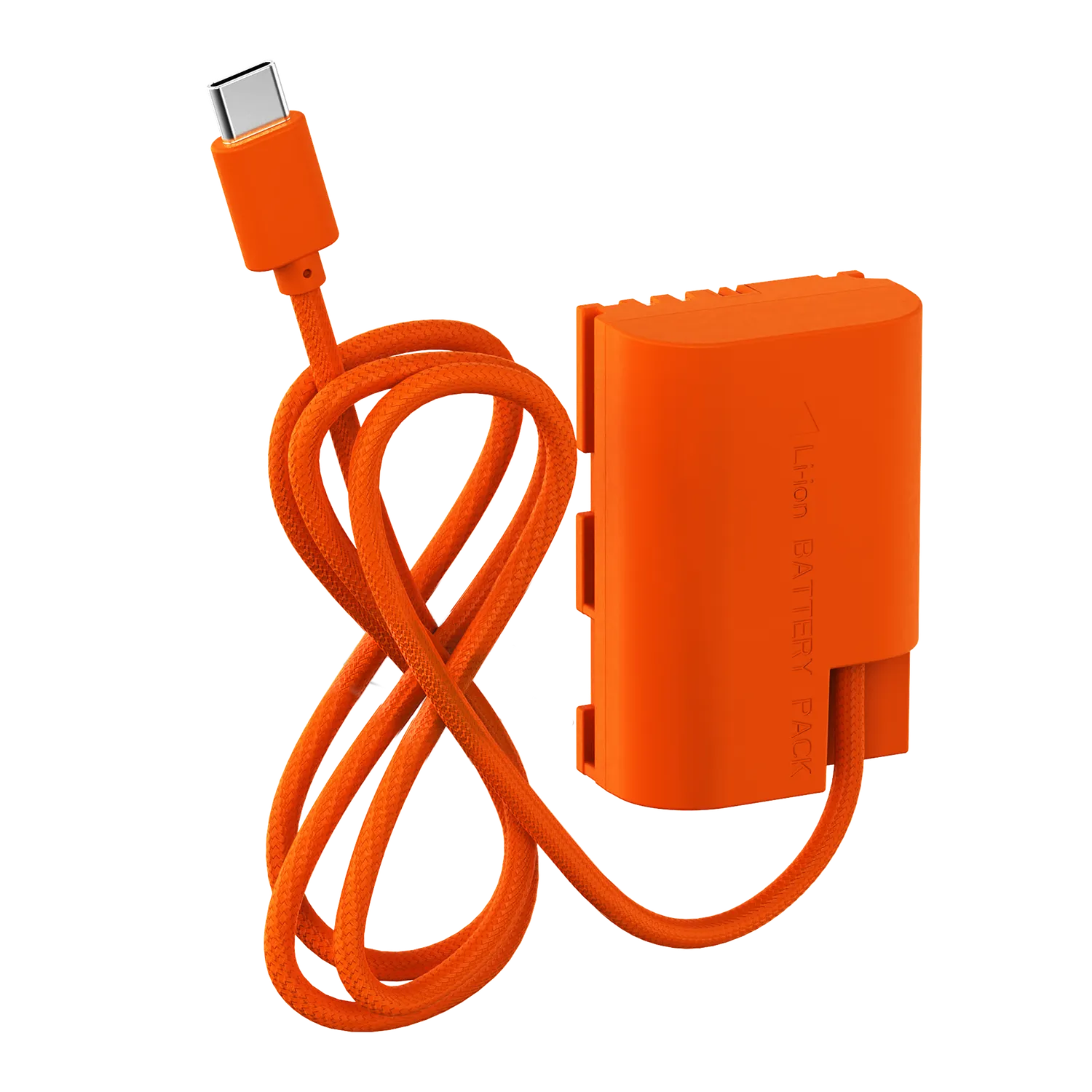 Rollei LP-E6 batteria fittizia USB-C Canon continua