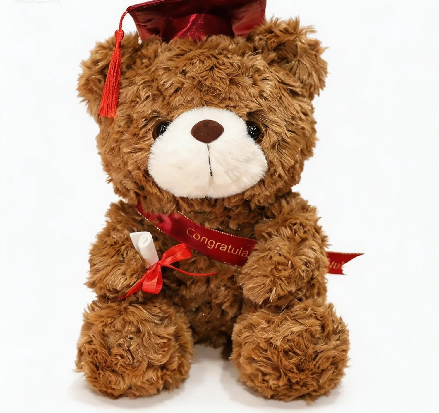 FGen Orsacchiotto Laurea Peluche 23 cm Grigio