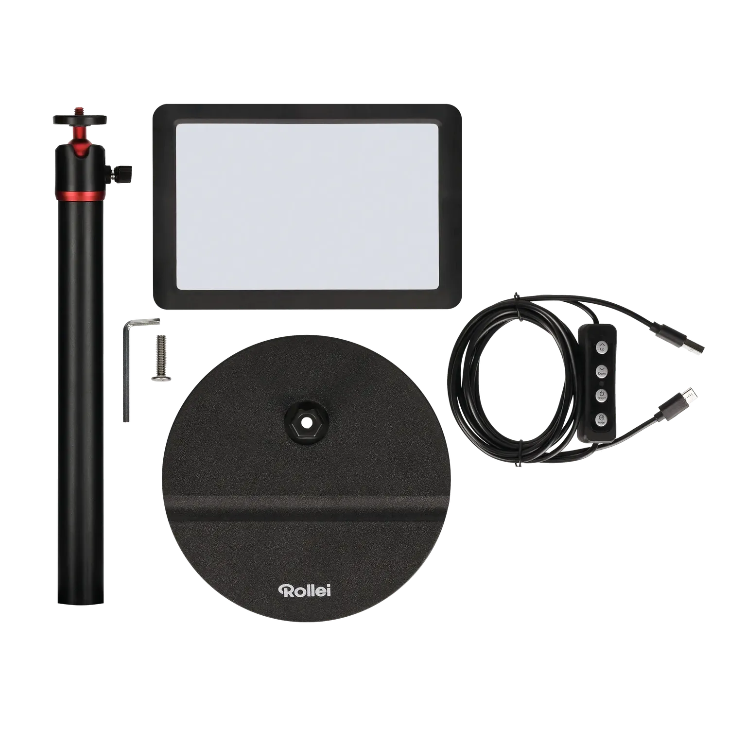 Rollei LUMIS Key Light luce LED streaming 2 pezzi USB