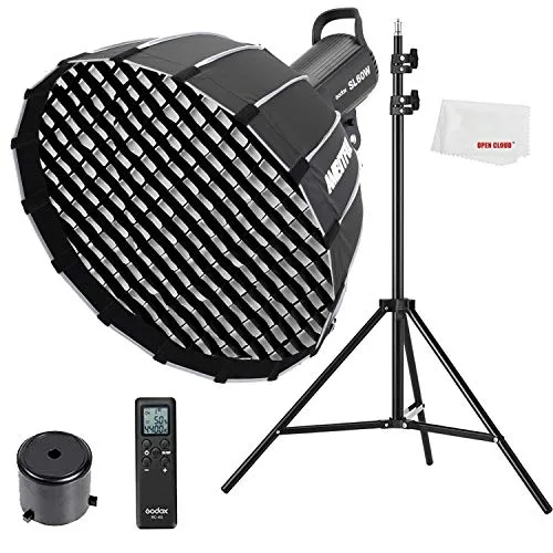 Godox SL-60W luce continua LED kit softbox P60 stativo