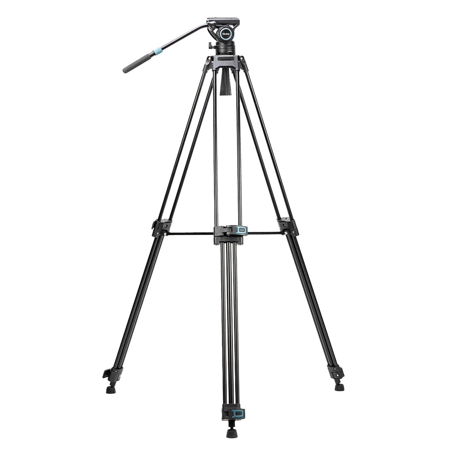 Rollei V9i treppiede video bundle con carrello 8 kg fluido