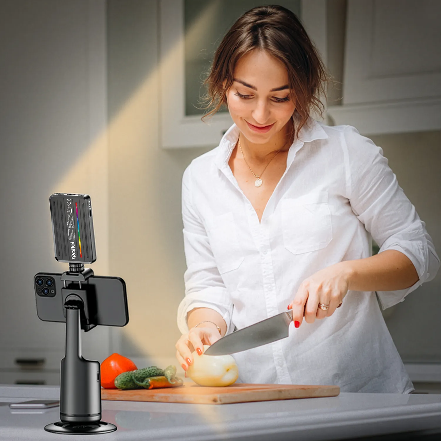 Rollei LUMIS Mini Creator luce LED RGB tascabile 6W