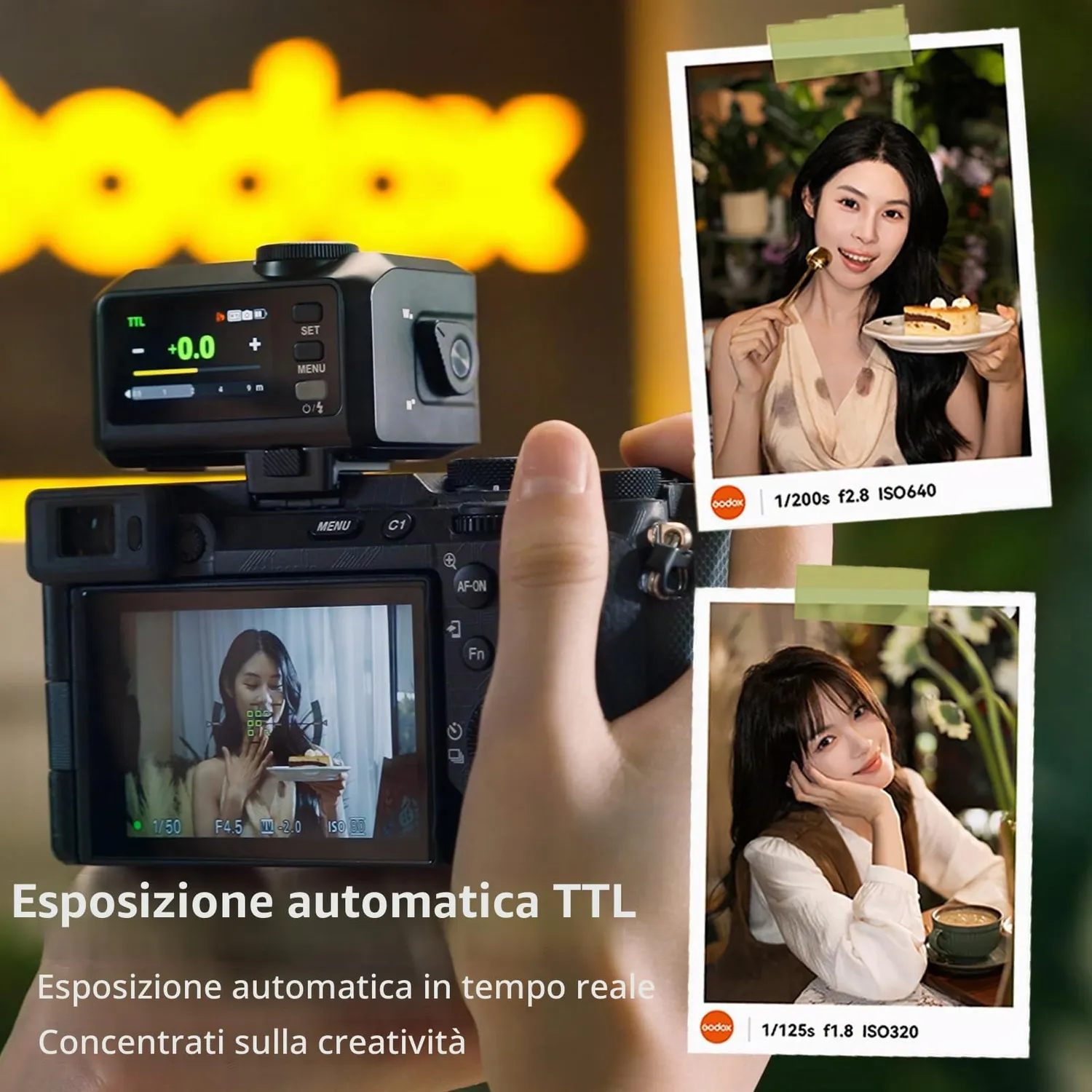 Godox IT30Pro C Flash TTL Canon Nero HSS