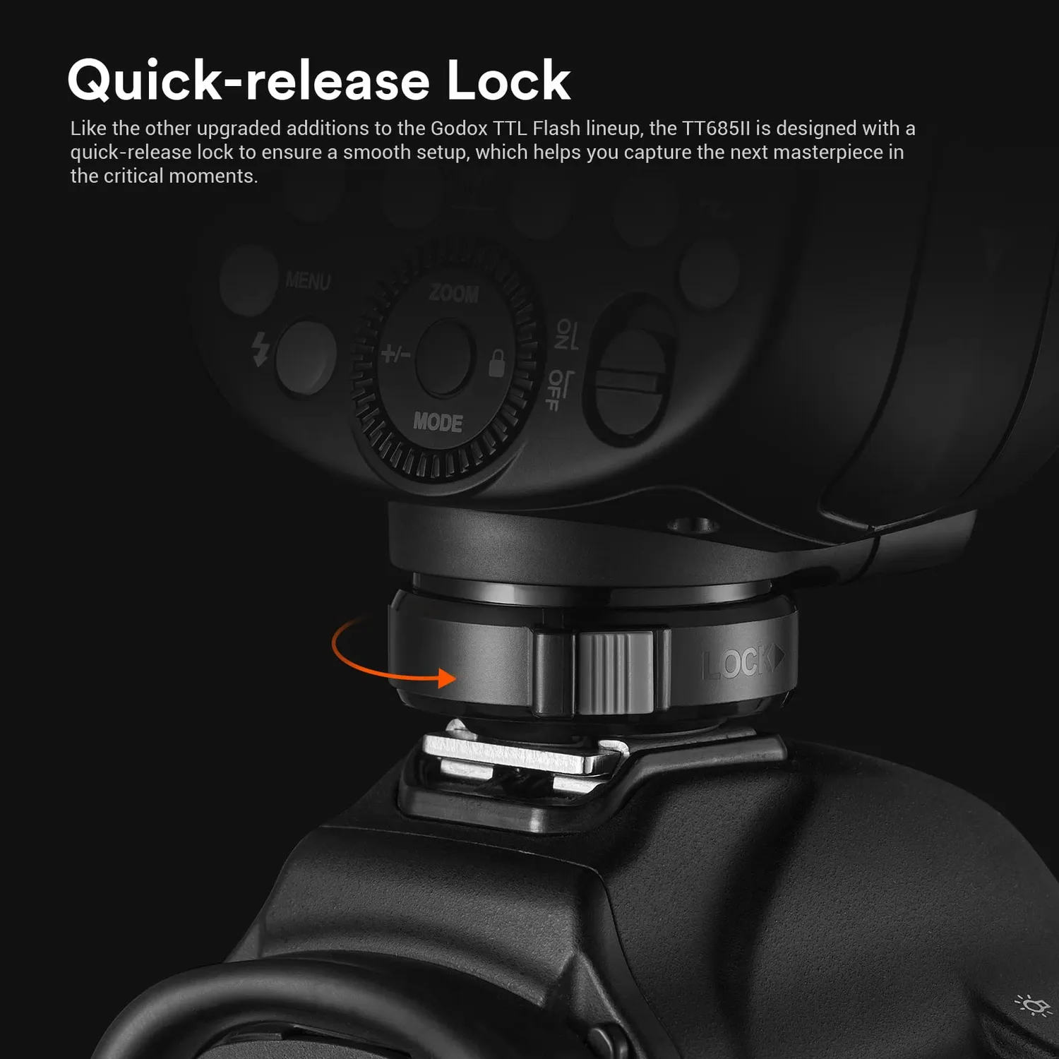 Godox TT685II-C flash speedlite Canon E-TTL GN60