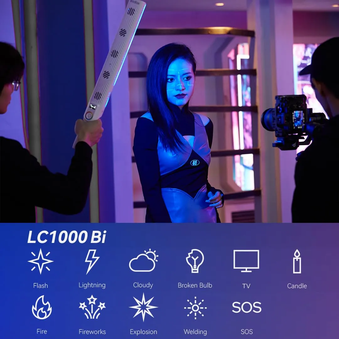 Godox LC1000Bi light stick LED Bi-Color 2500-8500K