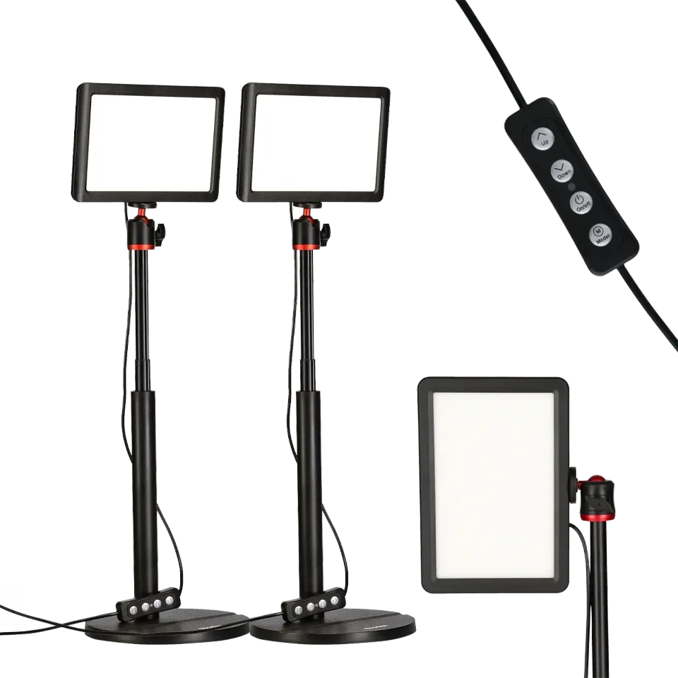 Rollei LUMIS Key Light luce LED streaming 2 pezzi USB
