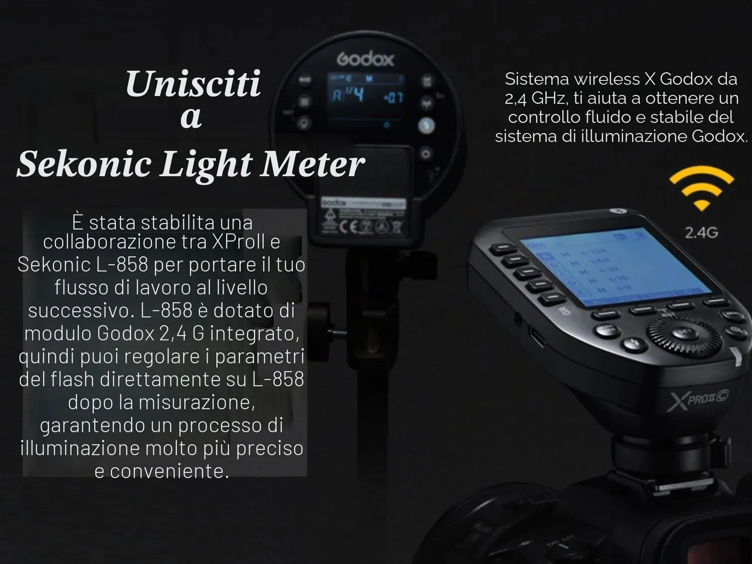 Godox XProII-S trigger flash TTL per Sony
