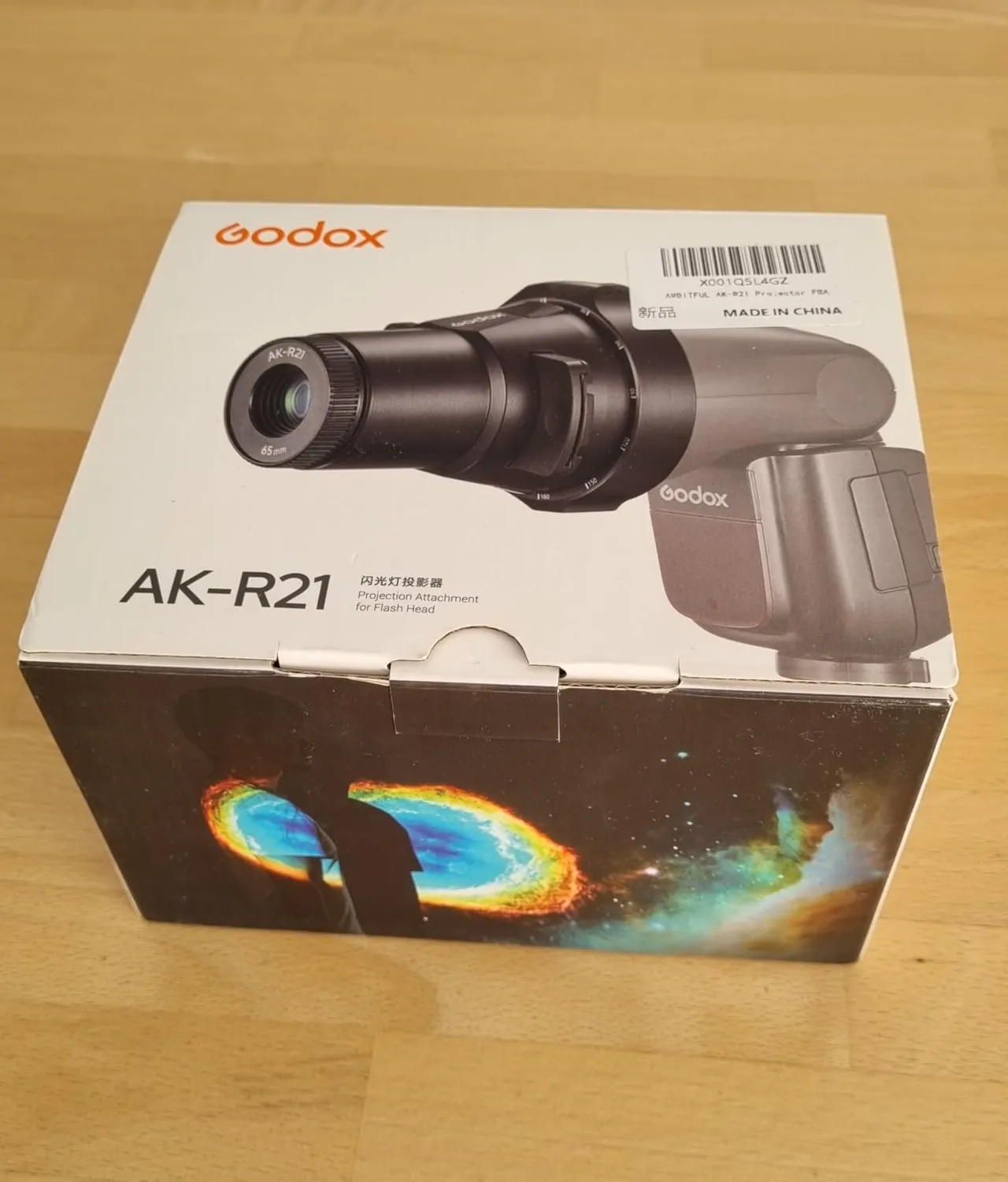 Godox AK-R21 Proiettore Ottico Flash con Obiettivo 65mm