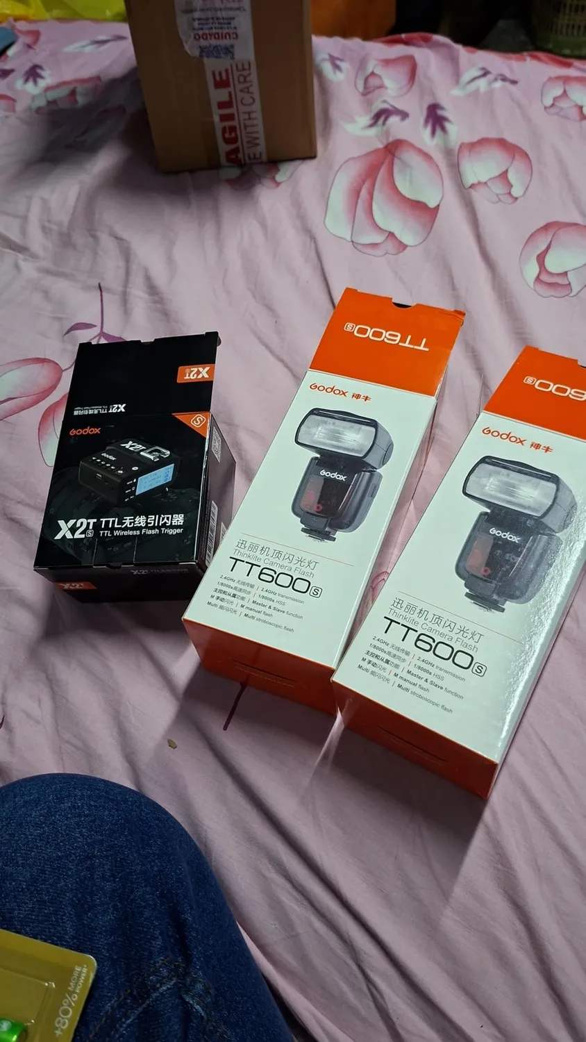 Godox TT600S kit 2 flash + X2T-S per Sony