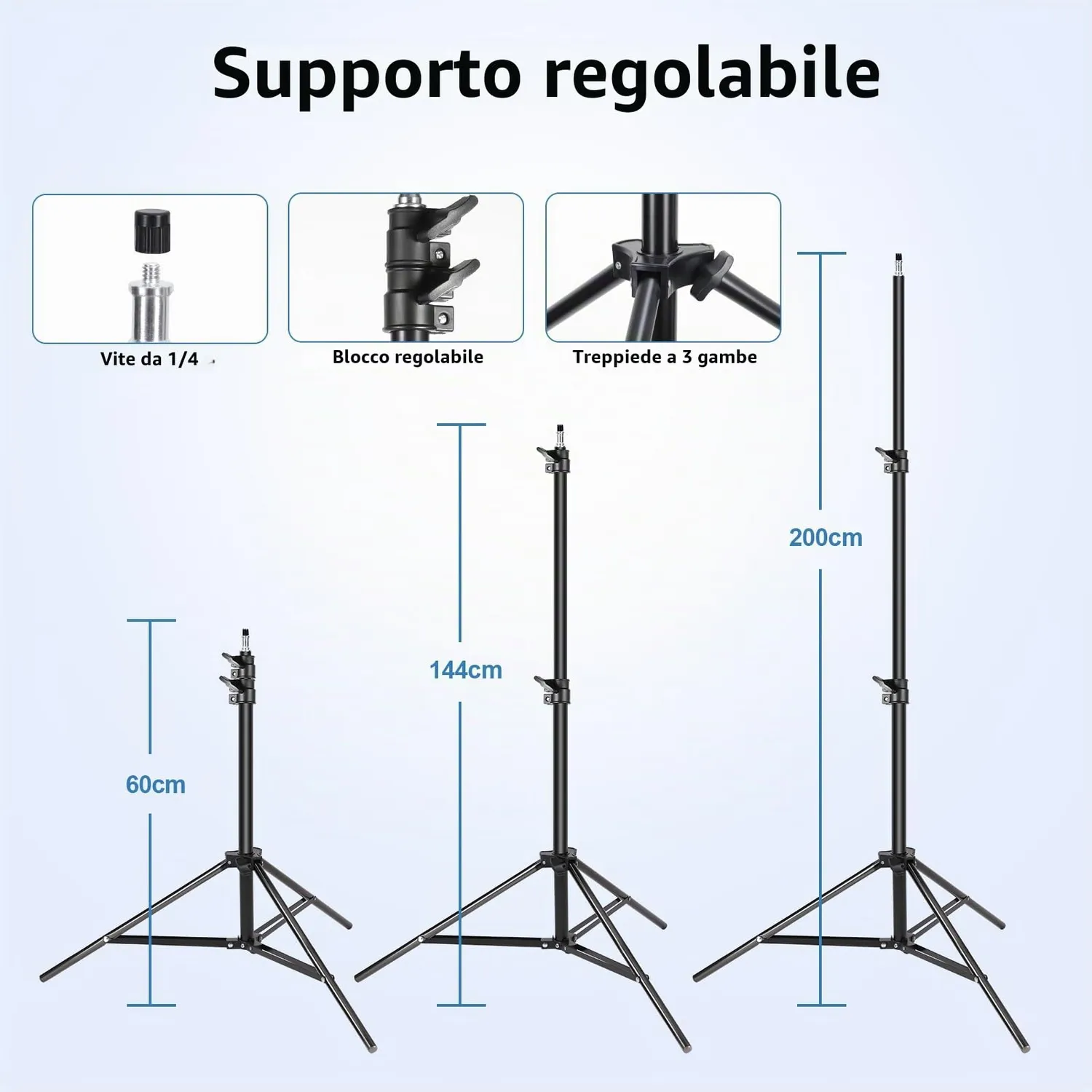 FGen Softbox 70cm kit studio 2x120W 3000-6500K