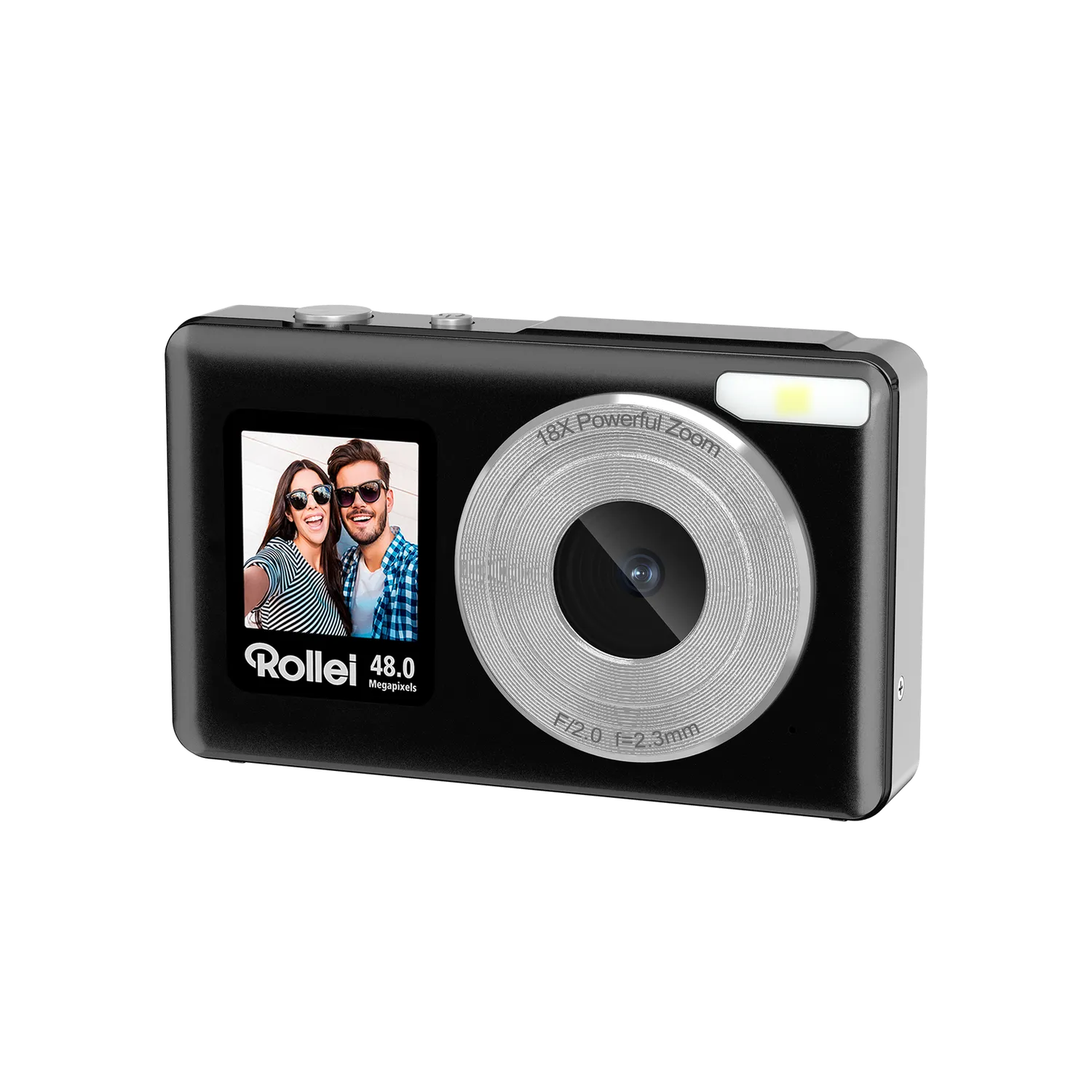 Rollei Compactline Pocket fotocamera digitale Trasparente 48MP
