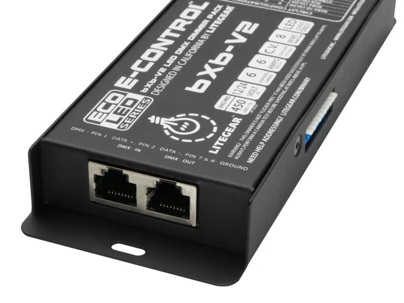 Kino Flo E-Control 6X6-V2 dimmer DMX RGBATD