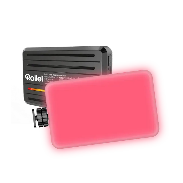 Rollei Lumis Mini Creator RGB pannello LED set 2 pezzi 6W