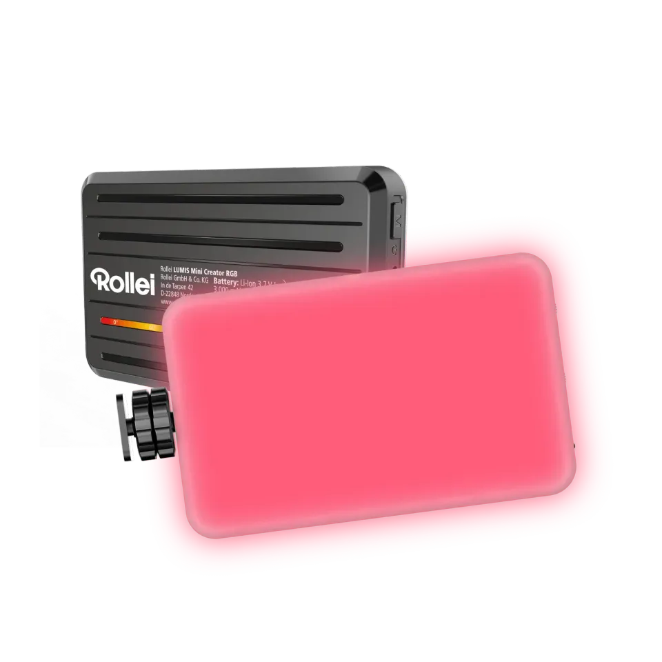 Rollei Lumis Mini Creator RGB pannello LED set 2 pezzi 6W