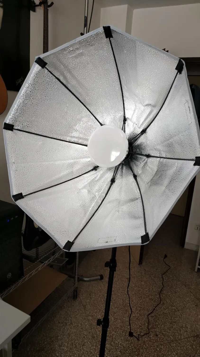 FGen Softbox Ottagonale 50 cm LED 60W con Telecomando