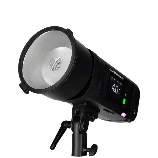 Rollei HS Freeze 6X flash studio 600 Ws batteria LED