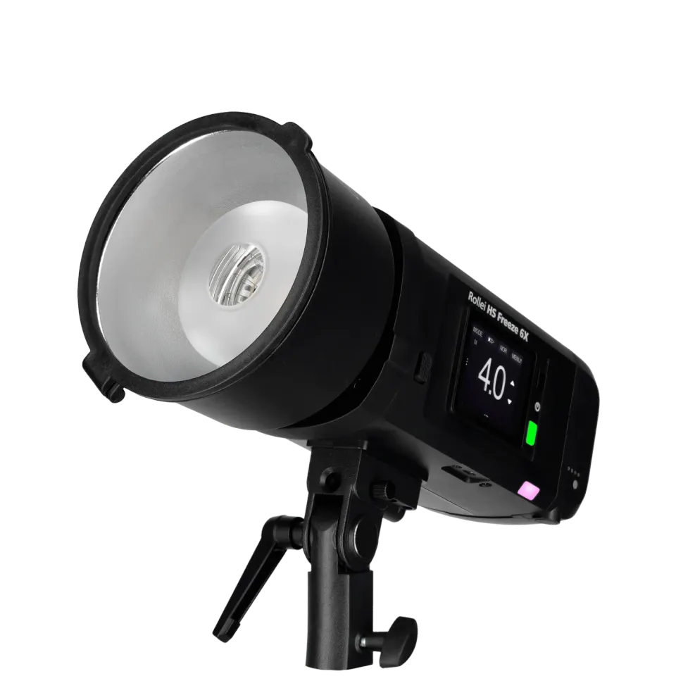Rollei HS Freeze 6X flash studio 600 Ws batteria LED