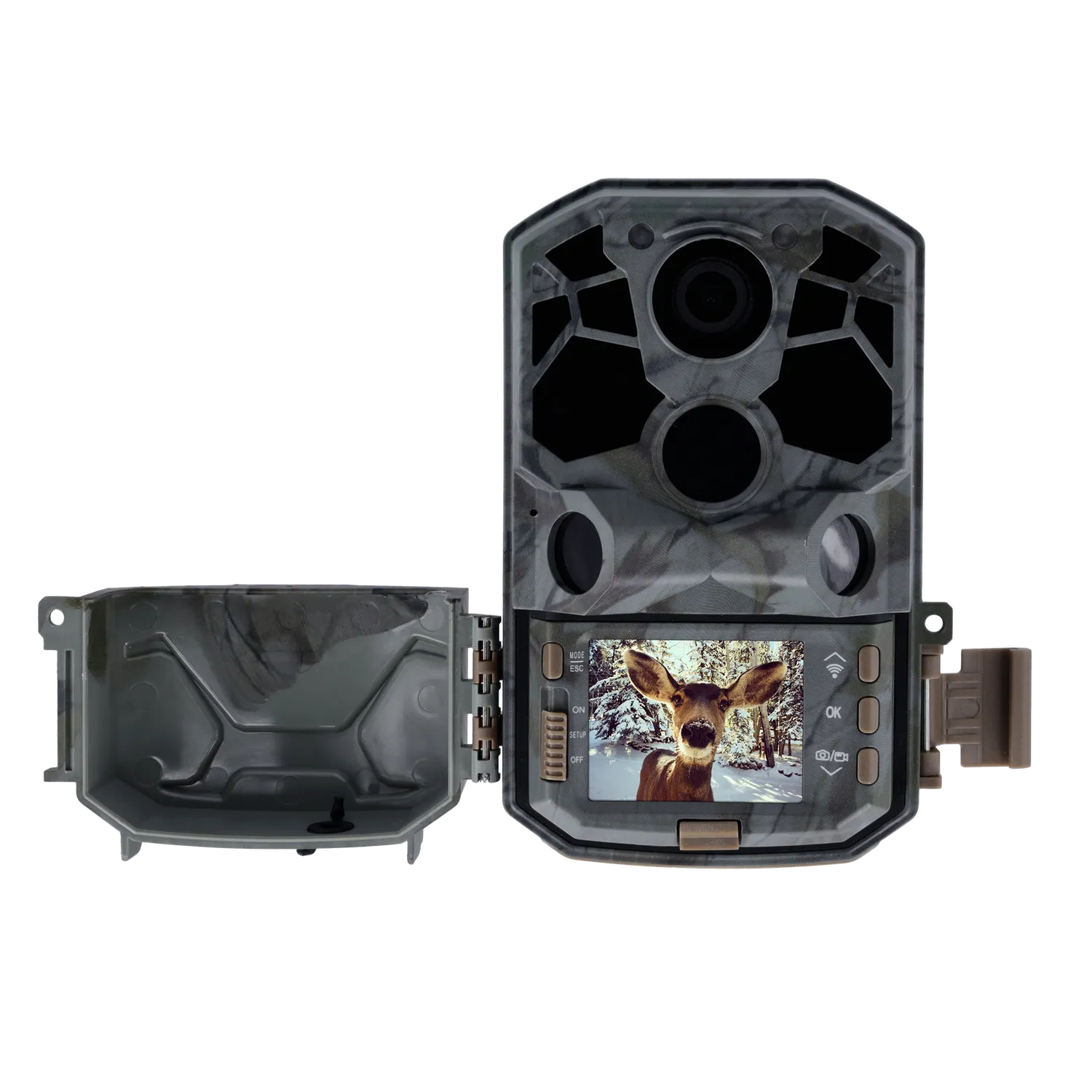 Rollei fototrappola 4K WiFi 48 MP visione notturna
