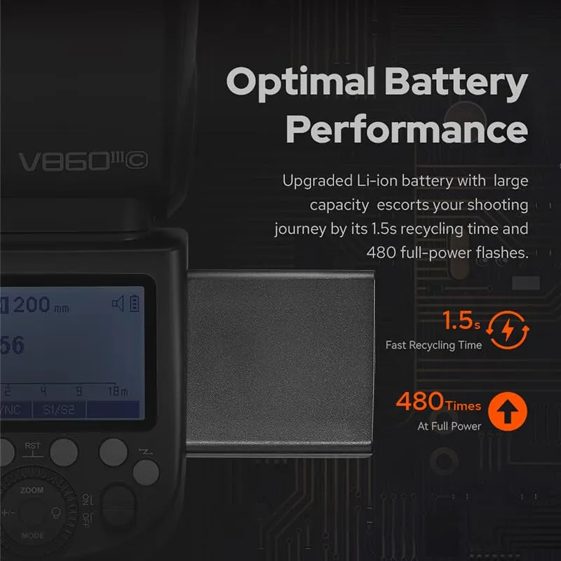 Godox V860III-O Flash TTL per Olympus