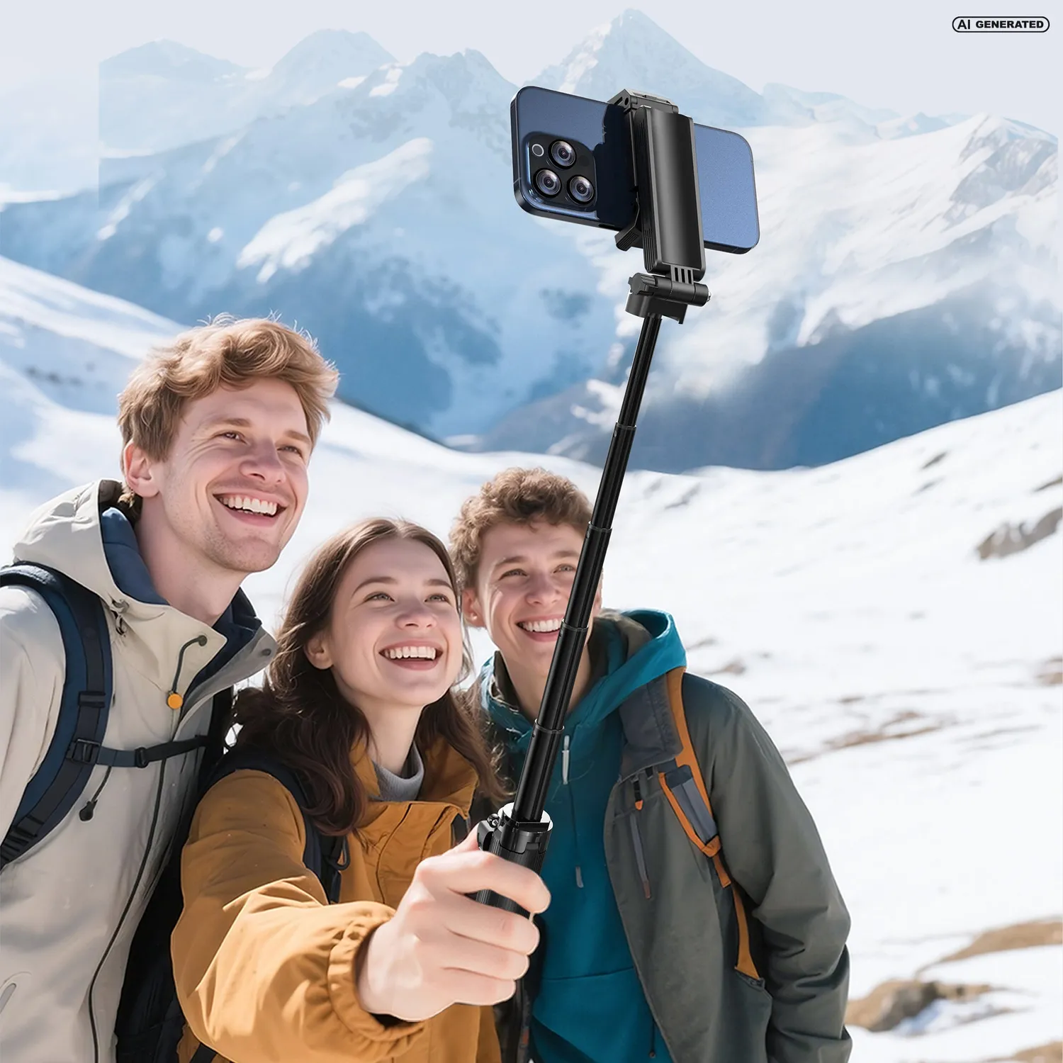 Rollei Smart Grip treppiede smartphone bluetooth