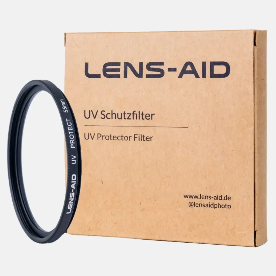 Lens-Aid filtro UV protettivo vetro Schott multistrato